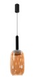 LAMPAMI - lampa wisząca do sypialni przy łóżku, lampa sufitowa pojedyncza wisząca, lampa wisząca do sypialni, lampa do jadalni nad stół, oświetlenie nad wyspą w kuchni, lampa wisząca czarna nowoczesna  BUENO