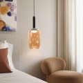 LAMPAMI - lampa wisząca do sypialni przy łóżku, lampa sufitowa pojedyncza wisząca, lampa wisząca do sypialni, lampa do jadalni nad stół, oświetlenie nad wyspą w kuchni, lampa wisząca czarna nowoczesna  BUENO