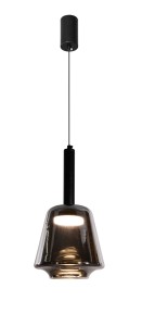Lampa wisząca do sypialni przy łóżku czarna 200 cm 1xGX53 9W BUENO 