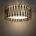 LAMPAMI - plafon sufitowy 50 cm, lampa do salonu, lampa sufitowa do pokoju młodzieżowego, plafon sufitowy przestrzenny HARMONY NATURE