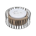 LAMPAMI - plafon sufitowy 50 cm, lampa do salonu, lampa sufitowa do pokoju młodzieżowego, plafon sufitowy przestrzenny HARMONY NATURE
