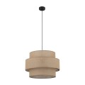 LAMPAMI - lampa wisząca nad stół, lampa sufitowa pojedyncza wisząca, lampa nad stół, lampa do salonu, lampa wisząca do sypialni przy łóżku, oświetlenie nad wyspę kuchenną, oświetlenie nad stołem w salonie CALISTO JUTA