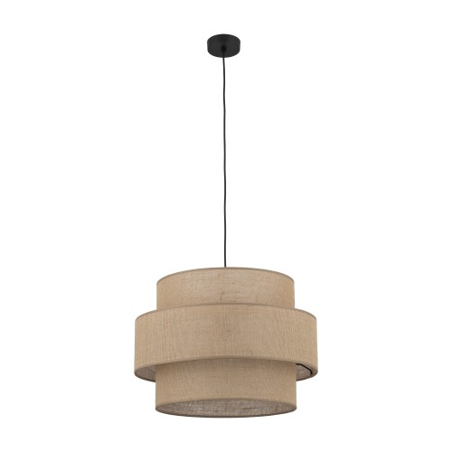 LAMPAMI - lampa wisząca nad stół, lampa sufitowa pojedyncza wisząca, lampa nad stół, lampa do salonu, lampa wisząca do sypialni przy łóżku, oświetlenie nad wyspę kuchenną, oświetlenie nad stołem w salonie CALISTO JUTA