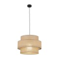 LAMPAMI - lampa wisząca nad stół, lampa sufitowa pojedyncza wisząca, lampa nad stół, lampa do salonu, lampa wisząca do sypialni przy łóżku, oświetlenie nad wyspę kuchenną, oświetlenie nad stołem w salonie CALISTO JUTA