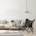 LAMPAMI - lampa wisząca pojedyncza, lampa wisząca boho, nowoczesne oświetlenie do sypialni, nowoczesne oświetlenie sufitowe do salonu ECO
