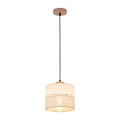 LAMPAMI - lampa wisząca pojedyncza, lampa wisząca boho, nowoczesne oświetlenie do sypialni, nowoczesne oświetlenie sufitowe do salonu ECO