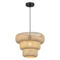 LAMPAMI - lampa sufitowa boho, lampa boho, lampa boho sufitowa, lampa nad stół do jadalni, lampa wisząca do sypialni, lampa do salonu, żyrandol do pokoju młodzieżowego TULUM