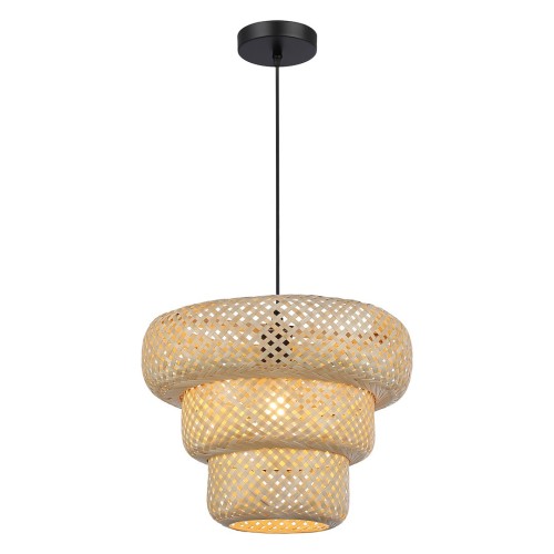 LAMPAMI - lampa sufitowa boho, lampa boho, lampa boho sufitowa, lampa nad stół do jadalni, lampa wisząca do sypialni, lampa do salonu, żyrandol do pokoju młodzieżowego TULUM