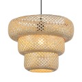 LAMPAMI - lampa sufitowa boho, lampa boho, lampa boho sufitowa, lampa nad stół do jadalni, lampa wisząca do sypialni, lampa do salonu, żyrandol do pokoju młodzieżowego TULUM