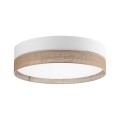 LAMPAMI- lampa sufitowa boho, plafon sufitowy 60 cm, lampa sufitowa do sypialni, lampa do korytarza, lampa do salonu sufitowa, oświetlenie do kuchni sufitowe LINOBIANCO