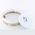 LAMPAMI- lampa sufitowa boho, plafon sufitowy 60 cm, lampa sufitowa do sypialni, lampa do korytarza, lampa do salonu sufitowa, oświetlenie do kuchni sufitowe LINOBIANCO