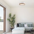LAMPAMI - lampa sufitowa boho, plafon sufitowy, lampa sufitowa biała, oświetlenie do kuchni sufitowe, lampa sufitowa do pokoju dziecka, lampa na korytarz, lampa do pokoju młodzieżowego, lampa do salonu sufitowa LINOBIANCO