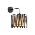 LAMPAMI - lampa ścienna kinkiet dekoracyjny nowoczesny, kinkiet do salonu nowoczesny, kinkiet nowoczesny do sypialni, kinkiet na przedpokój, kinkiet do gabinetu, kinkiet ścienny HARMONY NATURE