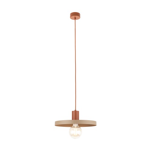 LAMPAMI - lampa sufitowa pojedyncza wisząca, lampa do salonu wisząca, lampa do sypialni wisząca, lampa do pokoju młodzieżowego, lampa do jadalni nad stół SILA BRICK SABIA