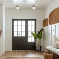 LAMPAMI - nowoczesna lampa do przedpokoju, plafon sufitowy, lampa sufitowa, lampa sufitowa do kuchni, lampa do przedpokoju, ładna lampa do salonu, przytulna lampa do sypialni LAVA BROWN