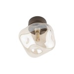 Nowoczesna lampa do przedpokoju plafon sufitowy 1xG9 LAVA BROWN