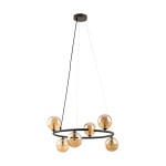 Żyrandol do pokoju dziennego 140 cm 6xG9 ANABELLE BROWN