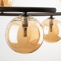 LAMPAMI - żyrandol do pokoju dziennego, oświetlenie dekoracyjne do salonu, przytulna lampa do sypialni,  lampa na antresolę ANABELLE BROWN