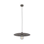Lampa wisząca pojedyncza brązowa 150 cm 1xE27 ONDA NEW BROWN