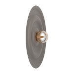 Kinkiet dekoracyjny nowoczesny brązowy 1xG9 ONDA NEW BROWN L