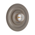 Kinkiet dekoracyjny nowoczesny 1xG9 ONDA NEW BROWN M