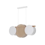 Lampa do jadalni nad stół w stylu boho 140 cm 3xE27 PULSE