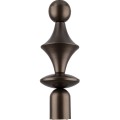 LAMPAMI - lampa dekoracyjna wisząca pojedyncza brązowa, lampa wisząca pojedyncza, lampa wisząca do sypialni przy łóżku, designerska lampa wisząca, długa lampa wisząca TOWER BROWN