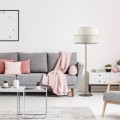 LAMPAMI - lampa stojąca boho, lampa podłogowa do salonu, lampa podłogowa do sypialni, duża lampa stojąca do salonu ECO