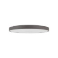 VELAMPAMI - plafon sufitowy 60 cm IP54 ledowy, oświetlenie led zewnętrzne domu, lampa ledowa do garażu, oświetlenie do łazienki, plafon sufitowy ledowy VELIS BROWN PLAFON LED 60W IP54