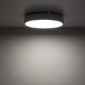 LAMPAMI - plafon ledowy sufitowy biały IP54, oświetlenie do kuchni sufitowe, oświetlenie led zewnętrzne domu, oświetlenie tarasu sufitowe, oświetlenie do łazienki, lampa led sufitowa IP54 VELIS WHITE 24W