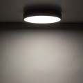 LAMPAMI - lampa sufitowa ledowa IP54, plafon sufitowy IP54, lampa ledowa do garażu, lampa do łazienki, lampa na korytarz, lampa zewnętrzna VELIS BROWN PLAFON LED 24W IP54
