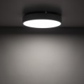 LAMPAMI - plafon ledowy sufitowy IP54, lampa sufitowa do łazienki, lampa ledowa do garażu, lampa do kuchni, lampa na korytarz,  lampa na taras VELIS CHROME LED 24W