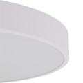 LAMPAMI - plafon ledowy sufitowy biały IP54, lampa sufitowa ledowa biała, lampa sufitowa do łazienki, lampa ledowa do garażu, lampa sufitowa na taras VELIS WHITE PLAFON LED 30W IP54