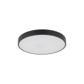 LAMPAMI - lampa sufitowa led IP54 czarna, lampa led na sufit, oświetlenie do kuchni sufitowe, oświetlenie led zewnętrzne domu, lampa ledowa do garażu, oświetlenie do łazienki, lampa biurowa VELIS BLACK