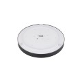 LAMPAMI - lampa sufitowa led IP54 czarna, lampa led na sufit, oświetlenie do kuchni sufitowe, oświetlenie led zewnętrzne domu, lampa ledowa do garażu, oświetlenie do łazienki, lampa biurowa VELIS BLACK