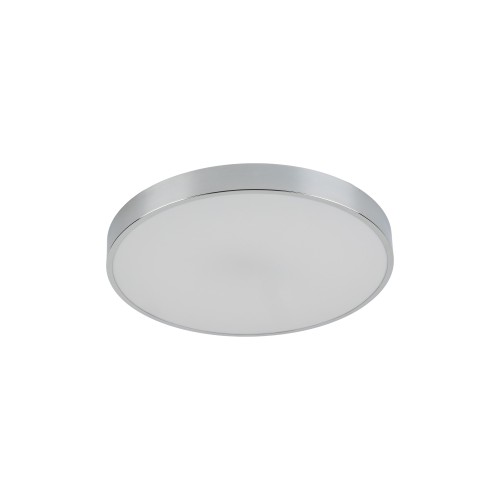 LAMPAMI - plafon ledowy sufitowy, plafon łazienkowy led, lampa nad wannę, oświetlenie do kuchni sufitowe, oświetlenie do łazienki VELIS CHROME