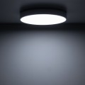 LAMPAMI - plafon ledowy sufitowy, plafon łazienkowy led, lampa nad wannę, oświetlenie do kuchni sufitowe, oświetlenie do łazienki VELIS CHROME