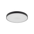 LAMPAMI - lampa sufitowa led IP54 czarna, lampa sufitowa do łazienki, oświetlenie do kuchni sufitowe, oświetlenie led zewnętrzne domu, lampa sufitowa ledowa, plafon ledowy sufitowy VELIS BLACK