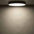 LAMPAMI - lampa sufitowa ledowa IP54, lampa do łazienki, lampa na taras, oświetlenie led sufitowe, plafon do łazienki, plafon do kuchni VELIS BROWN