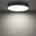 LAMPAMI - plafon ledowy sufitowy IP54, oświetlenie do łazienki, oświetlenie do kuchni sufitowe, oświetlenie led zewnętrzne domu, oświetlenie led sufitowe VELIS CHROME