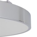 LAMPAMI - plafon ledowy sufitowy IP54, oświetlenie do łazienki, oświetlenie do kuchni sufitowe, oświetlenie led zewnętrzne domu, oświetlenie led sufitowe VELIS CHROME