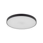 Plafon sufitowy 60 cm IP54 ledowy czarny 60W VELIS BLACK