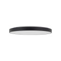 LAMPAMI - plafon sufitowy 60 cm IP54 ledowy czarny, lampa led na sufit, plafon ledowy sufitowy, oświetlenie do kuchni sufitowe, oświetlenie led zewnętrzne domu, lampa ledowa do garażu, oświetlenie do łazienki - plafon sufitowy VELIS BLACK