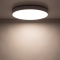 LAMPAMI - plafon ledowy sufitowy biały IP54, lampa ledowa IP54, oświetlenie do kuchni sufitowe, lampa ledowa do garażu, oświetlenie tarasu sufitowe, oświetlenie do łazienki VELIS WHITE