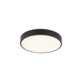 LAMPAMI - lampa sufitowa ledowa czarna IP54, plafon ledowy sufitowy, czarny plafon, oświetlenie do kuchni sufitowe, oświetlenie do łazienki, oświetlenie zewnętrzne, lampa led na sufit VELIS BLACK