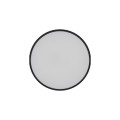 LAMPAMI - lampa sufitowa ledowa czarna IP54, plafon ledowy sufitowy, czarny plafon, oświetlenie do kuchni sufitowe, oświetlenie do łazienki, oświetlenie zewnętrzne, lampa led na sufit VELIS BLACK
