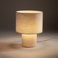 LAMPAMI - lampa stojąca beżowa modern classic, lampa stojąca do salonu nowoczesna, przytulna lampa do sypialni, lampa stojąca modern classic SANTANA A NOWODVORSKI