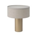 LAMPAMI - lampa stojąca beżowa, lampa stojąca do salonu nowoczesna, beżowa lampka nocna, przytulna lampa do sypialni, lampa modern classic, lampa dekoracyjna stojąca SANTANA NOWODVORSKI