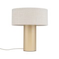LAMPAMI - lampa stojąca beżowa, lampa stojąca do salonu nowoczesna, beżowa lampka nocna, przytulna lampa do sypialni, lampa modern classic, lampa dekoracyjna stojąca SANTANA NOWODVORSKI