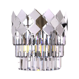 Kinkiet glamour srebrny 2xE14 CARISMA CHROME